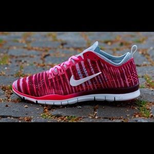 Nike Free 5.0 TR Fit 4 Pink, Burgundy and Grey
